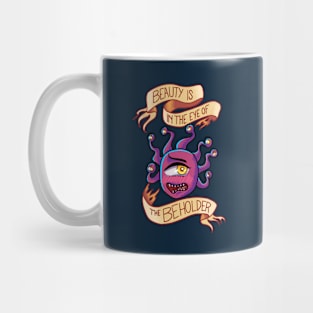 Beauty is in the Eye of the Beholder Mug